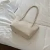 Bolso de mano tejido retro estilo coreano para mujer, nueva colección otoño/invierno 2026, bolso de hombro y bolso de mano casual de moda y versátil