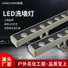 Fabricante Bañador de Pared Exterior Proyecto Municipal 18W24W36W Reflector Lineal Led Dmx512 Colorido Impermeable y Anticorrosivo