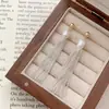 Brincos Longos com Franjas de Pérolas de Água Doce para Mulheres, Estilo Ins, Elegantes e Etéreos, Brincos Luxuosos que Afinam o Rosto, Acessórios Estilosos
