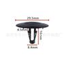 Adecuado para Corolla Camry Imponente Reiz Crown Aplicable Cubierta Algodón Aislamiento Térmico Clip Clip V03