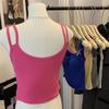 Camisola Dopamina con Almohadilla en el Pecho Verano Tailandés Diseño Dulce Spice Girl Sentido Strapless Base Ropa Exterior Top de Ropa Interior