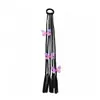 Peluca de mariposa con cuerda para el cabello para niña, trenza torcida, banda de goma, lazo de cola de caballo alta, accesorios para el cabello