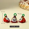 Bolsitas de Hilo de Colores del Festival del Bote del Dragón, Bolsitas de Incienso, Bolsitas de Hojas de Ajenjo, Colgantes de Zongzi Hechos a Mano para Manualidades DIY, Regalos para Actividades Infantiles al por Mayor