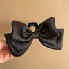 Pinza de Sujeción Grande con Lazo de Satén Tocado para Mujer Princess Escape Moda Nuevo Pinza de Tiburón de Gama Alta Accesorios para el Cabello de Boutique
