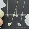 Nueva colección de collares marca D/marca Dior, disponible exclusivamente para comercio electrónico transfronterizo, productos nuevos con etiquetas originales, collar de nariz de cerdo CD al por mayor