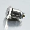 Loniu 19mm Cabeza Alta Anillo Auto-Restablecible con Interruptor de Botón Metálico con Luz Impermeable Ip65 12/16/19/22