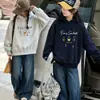 Sudadera con capucha de moda de otoño para niñas transfronteriza 2026 nuevo estilo top básico de moda para principios de otoño para niños mayores