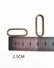 Fivela Acessórios de Ferragens para DIY Fivela Metálica para Bolsa Formato de Ovo Fivela Oval Argola D Fivela Quadrada Puxador de Zíper Fivela de Alça Nenhuma