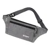 Riñonera Nueva Bolsa para Hombre Bolsa de Cajero de Negocios Bolso de Hombro Bolso Cruzado Cartera Multifuncional Bolsa para Teléfono Móvil Bolsa de Pecho para el Trabajo