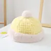 Touca de Bebê Outono e Inverno Bebê Quente de Inverno Super Fofa Touca de Tricô Meninos e Meninas Fofa Touca de Lã Tendência