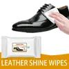 Toallitas Jakehoe para Brillo de Cuero Multiusos Sin Enjuague Portátiles para Zapatos de Cuero, Tenis, Carteras, Sofás