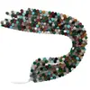 8mm Piedra Natural Cristal Ágata Disco Plano Cuentas Sueltas Pulsera DIY Collar Accesorios de Joyería Productos Semiacabados Venta al por Mayor