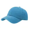 Boné de Baseball Quatro Listras Lavável Transfronteiriço, Personalizável com Bordado de Logo, Boné Versátil de Brim Macio Vintage Desgastado com Aba Reta