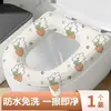 Nuevo Tapete de Baño Eva Impermeable Cojín para Asiento de Inodoro Universal Adhesivo Trampa para Asiento de Inodoro para Todas las Estaciones Lavable