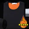 Ropa Interior Cálida de Invierno de Comercio Exterior Ropa para Hombre Terciopelo Dorado Ropa Nueva de Otoño Pantalones de Otoño Conjunto de Dos Piezas Traje de Protección contra el Frío Hombre