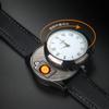 Procesamiento reloj personalizado puede viajar doble propósito multifunción cambio de cable encendedor de carga encendedor electrónico de cigarrillos reloj de pulsera para hombre