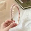 Faixa de Cabelo Alta Antiderrapante com Dentes Duplos Estilo Coreano para Mulheres, Simples e Versátil para Uso Diário, Lavagem do Rosto e Maquiagem, Acessório de Cabelo Faixa, Novo Modelo 2026