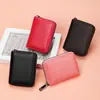 Portatarjetas de Cuero Suave Genuino para Hombre, Anti-Magnético, Ranuras Múltiples para Tarjetas, Portatarjeta de Identificación Ultradelgado para Mujer, Antirrobo, Portatarjetas Bancarias de Gran Capacidad
