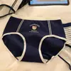Calzones de oso para mujer, shorts de algodón antibacteriano en la entrepierna 10A, calzones antibacterianos de cintura media para adolescentes
