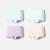 Calzoncillos tipo bóxer para niñas Balabala Paquete de cuatro shorts para niños Bebé que no aprieta Shorts tipo bóxer para niños Antibacterianos