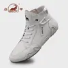 Botas Martin Gorilla 2026 Modelo Novo de Inverno Couro Genuíno Solado Macio Cano Alto Sapatos de Trabalho Aumentadores de Altura Resistentes ao Desgaste Sapatos Casuais de Couro para Homens