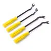 Destornillador de hebilla de coche destornillador de hebilla de pegamento modificación interior de panel de puerta de coche herramienta de desmontaje de metal