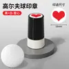 Fabricante Original de Sellos Marcadores para Bolas de Golf, Materiales de Producto Terminado, Sellos Marcadores Impermeables de Secado Rápido, Varios Patrones y Estilos
