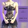 Lobe Ropa Interior Sexy Estilo Puro Deseo Abertura en la Entrepierna Sujetador sin Varillas Ropa de Dormir Transparente Provocativo Camisola Bodysuit para Hombres