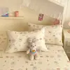 Fundas de almohada de algodón puro, un par de fundas de almohada 100% algodón para dormitorios de estudiantes, funda interior para núcleo de almohada infantil individual 48X74 cm