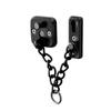 Corrente Anti-roubo Universal de Aço Inoxidável Corrente de Hotel Sem Furos Doméstico Quarto Escondido Fivela Anti-roubo Espessa
