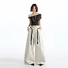 26 Tendencias|Diseño Retro Old Money Pantalones Casuales Plisados Nuevos Sueltos de Pierna Ancha para Mujer en Primavera