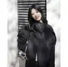 Cortavientos Corto de Doble Botonadura con Cuello Alto para Mujer en Primavera y Otoño Nuevo Estilo de Gama Alta Estilo Británico Prendas de Abrigo Pequeñas