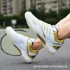 Zapatillas de Bádminton Revers, Zapatillas Deportivas Nuevas, Resistentes al Desgaste, Antideslizantes, Ligeras, Transpirables, Zapatillas de Entrenamiento, Zapatillas de Bádminton para Pareja