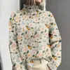 Transfronterizo 2025Temu Amazon Nuevo Casual Estampado Chaqueta Chaleco Suéter E127