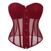 Novo estilo europeu com bojos suporte sexy para o peito malha respirável estilo palácio modelador body cinta para afinar a cintura modelagem corporal
