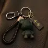 Novo Chaveiro de Urso para Homens e Mulheres Casal Desenho Animado Fofo Chaveiro de Carro de Alta Qualidade Porta-Chaves para Meninos Chaveiro