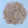 Grava de Cristal Natural al por Mayor Cristal Blanco Citrino Amatista Cristal Rosa Piedra Desmagnetizante Piedra Pulida Piedra Pulida