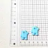 Acessórios de Urso Coloridos Brilhantes de Resina para DIY Grampo de Cabelo Headband Chaveiro Capa de Celular Patch de Ímã de Geladeira