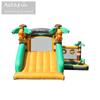 Tobogán inflable con forma de cocotero AirMyFun, trampolín inflable para niños, equipo de entretenimiento para interiores y exteriores, casa traviesa para niños, castillo