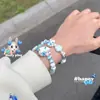 Pulsera Arcoíris Veraniega Dopamina Fresca Colorida Nicho Estrella 2024 Nueva de Moda para Mejores Amigas Xiaohongshu