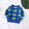 Suéter Infantil Primavera e Outono algodão puro camisa de base para meninos suéter pulôver para meninas suéter cardigã infantil festivo de Natal