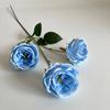 3 Ramos de Rosas Austin, Arreglos para Boda, Muebles para el Hogar, Rosas para Tomar Fotos, Accesorios de Flores Falsas, Ramos Simulados
