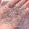 Rhinestones de Circonia Rosa Biselada para Decoración de Uñas Adornos Brillantes de Celebridad de Internet Rombo Mini 5A Marquise Tira Larga Forma Irregular Rhinestones para Uñas
