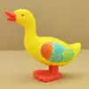 Bobina Ganso Branco Brinquedo Infantil Simulação Animal Cisne Saltitante Corrente de Corda Pode Correr Brinquedo Educacional