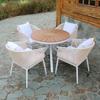 Mesas y sillas de exterior personalizadas, Balcón, Mesas y sillas de comedor de ratán para B&amp;B, Protección solar, Jardín exterior de ocio, Muebles de exterior