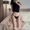 Fin de Temporada Seda de Hielo Sin Marcas Estilo Japonés Sexy Ropa Interior Bragas Mujer Europea y Americana Sexy Cinturón Delgado Transpirable Cintura Baja Encaje 7024