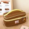 Bolsa de Cosméticos de Aspecto Elegante y Linda, Corazón Femenino, Bolsa de Almacenamiento de Productos para el Cuidado de la Piel de Gran Capacidad, Bolso de Mano, Bolsa de Aseo de Viaje