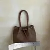 Bolsa Tote Casual Personalizada da Moda Design de Nicho Texturizada Nova Bolsa 2026 Inverno Tendência Bolsa de Ombro Feminina