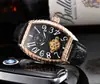 2021 comercio exterior AliExpress cinturón de negocio reloj mecánico de barril fábrica al por mayor