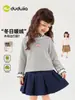 Colección de Camisetas para NiñasCamisetas de Manga Larga de Otoño Dudu para Niñas, Tops para Bebés Niñas, Ropa para Niñas, Ropa Infantil de Moda